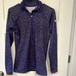 Nike dry fit half-zip